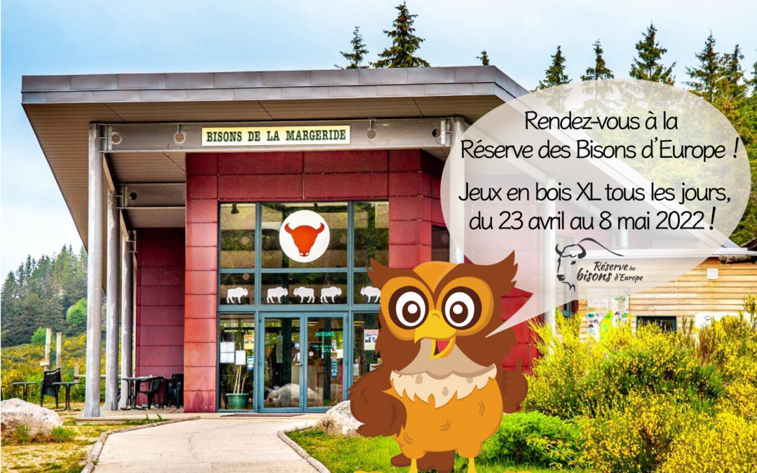 C’Chouette Animations s’invite aux Bisons pour les vacances de printemps !